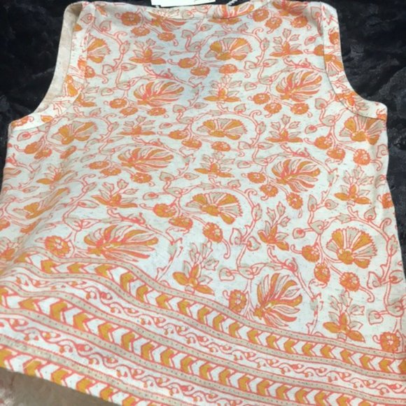 Lucky Brand Woodblock Print Tank Top. XS,M,L,XL - Picture 6 of 13